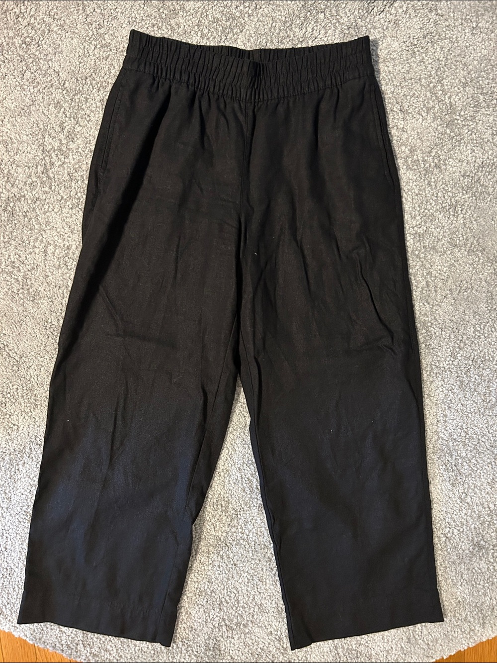 Old Navy linen blend high-rise wide leg pants